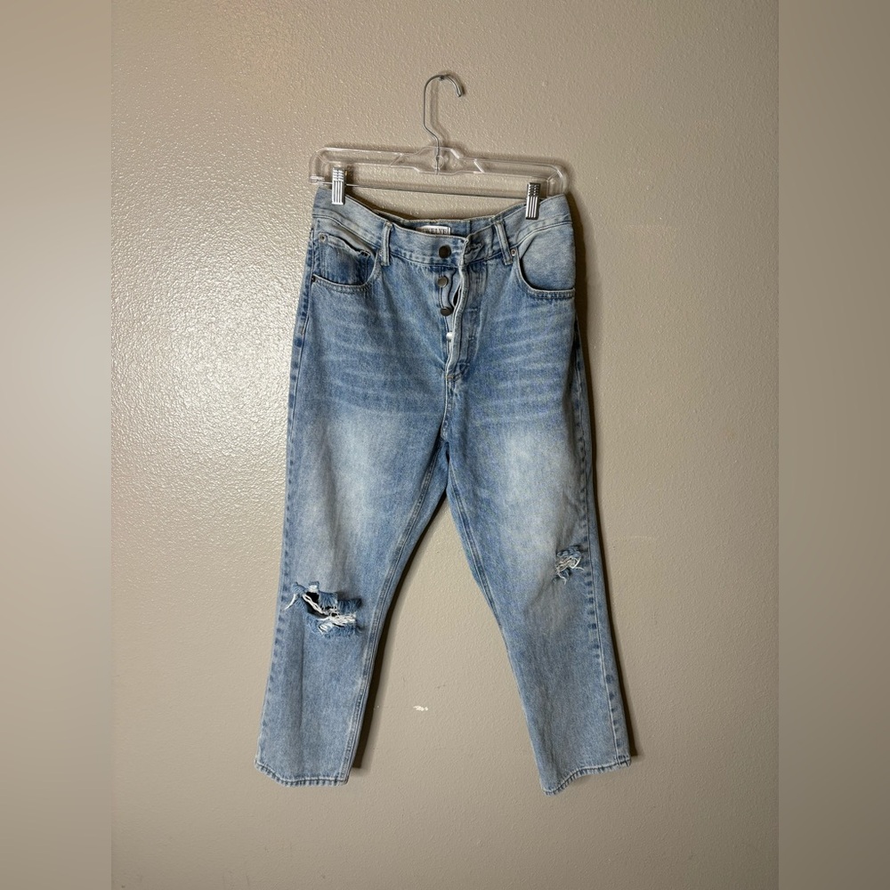 Women's Blue Boot Cut Jeans